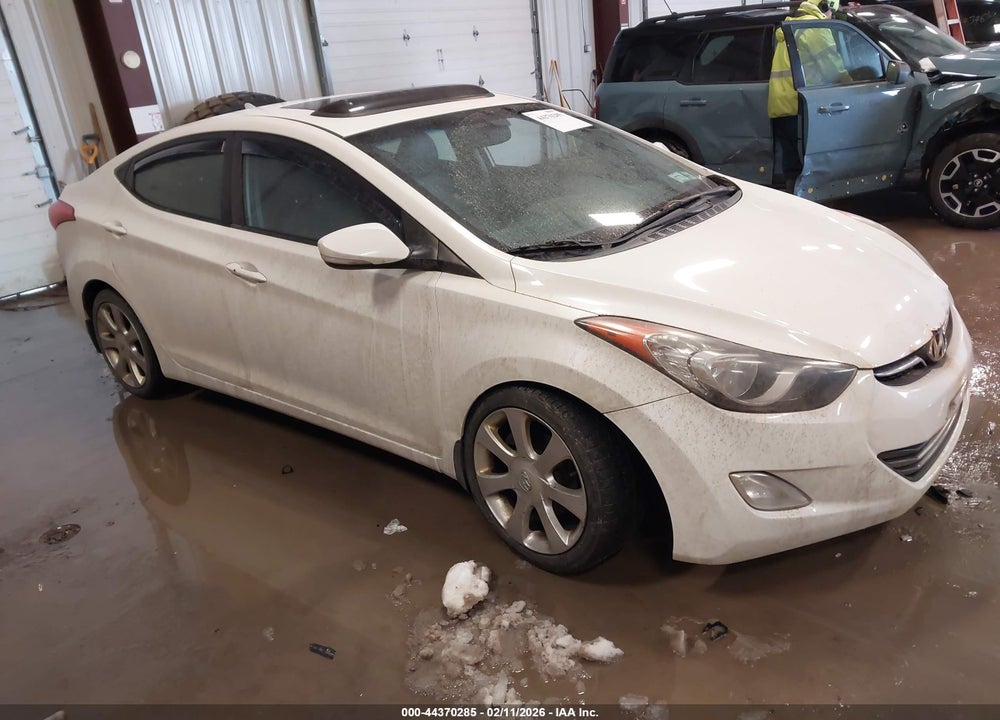 2012 HYUNDAI ELANTRA LIMITED VIN: 5NPDH4AE8CH137416