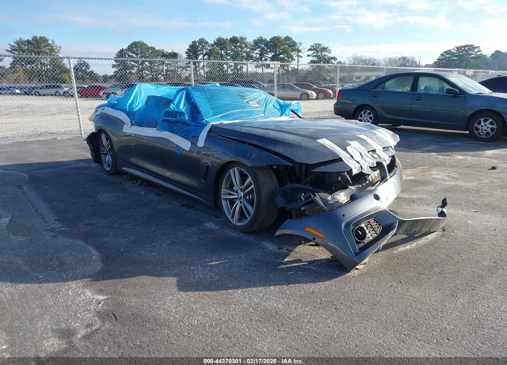 2016 BMW 4 SERIES VIN: WBA3T3C5XG5A41665
