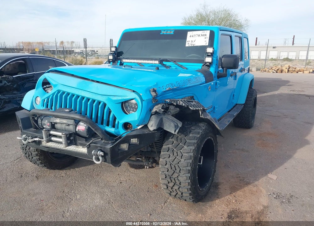 2017 JEEP WRANGLER UNLIMITED SPORT 4X4 VIN: 1C4BJWDG9HL612028