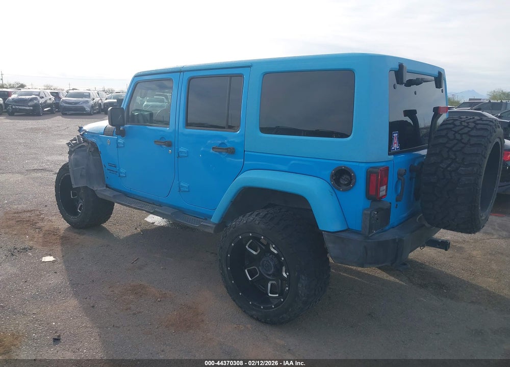 2017 JEEP WRANGLER UNLIMITED SPORT 4X4 VIN: 1C4BJWDG9HL612028