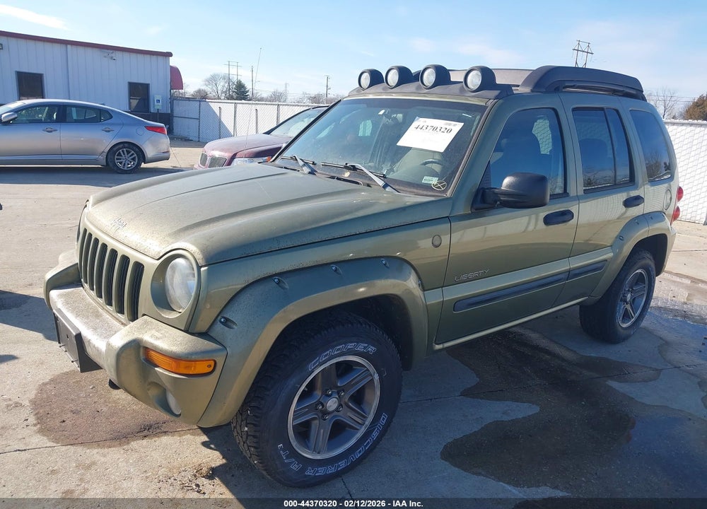 2004 JEEP LIBERTY RENEGADE VIN: 1J4GL38K74W177882