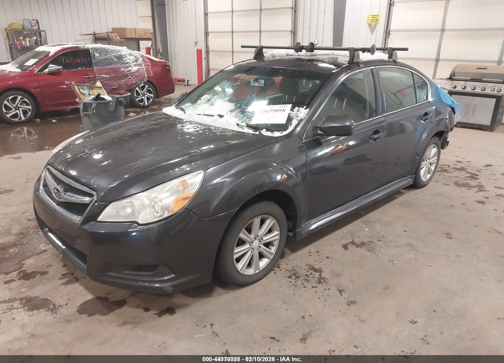 2012 SUBARU LEGACY 2.5I PREMIUM VIN: 4S3BMAC68C1013273