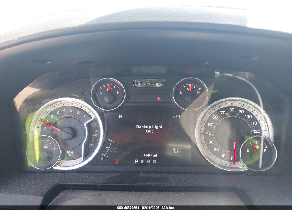 2015 RAM 1500 SPORT VIN: 1C6RR6MT0FS613180
