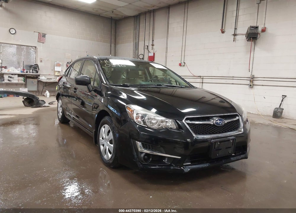 2016 SUBARU IMPREZA 2.0I VIN: JF1GPAA67GH307461