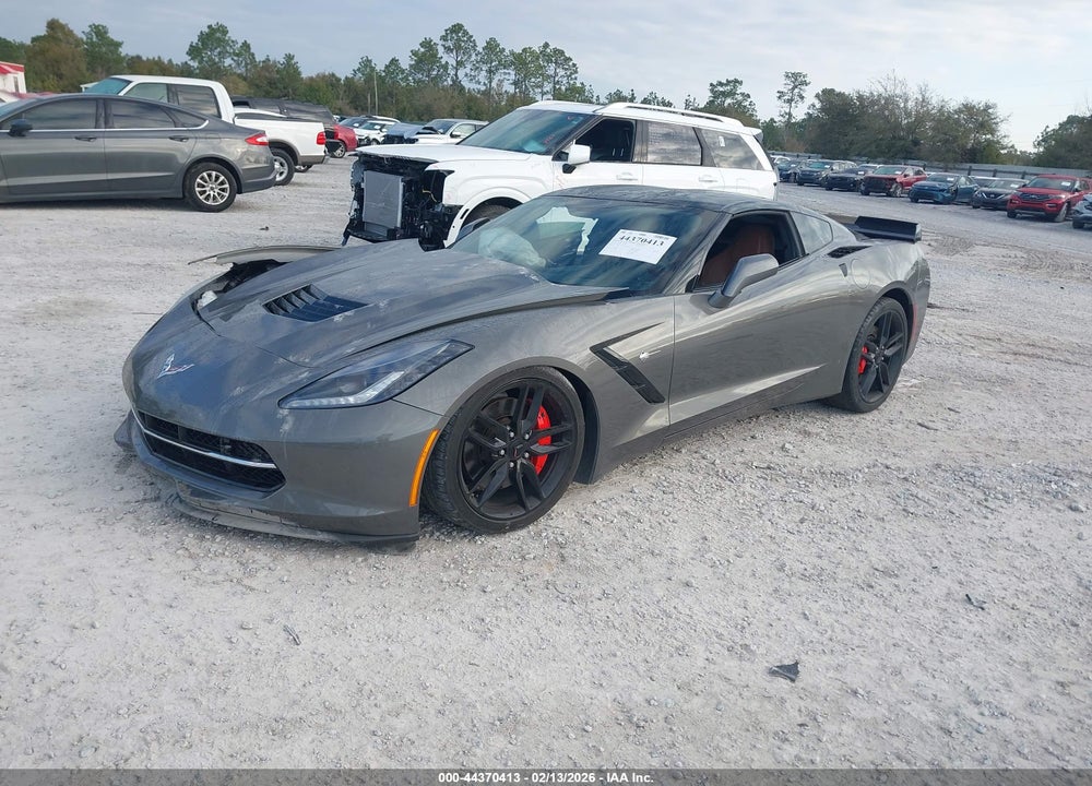 2016 CHEVROLET CORVETTE STINGRAY Z51 VIN: 1G1YK2D74G5115478