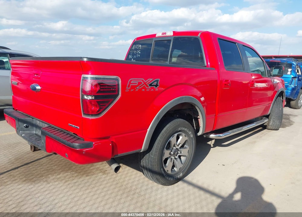 2012 FORD F-150 FX4 VIN: 1FTFW1EF7CKD78109