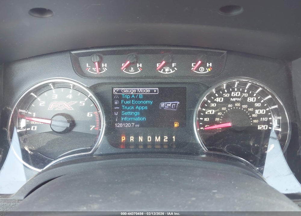 2012 FORD F-150 FX4 VIN: 1FTFW1EF7CKD78109