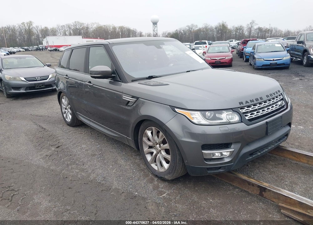 2016 LAND ROVER RANGE ROVER SPORT 3.0L V6 SUPERCHARGED HSE VIN: SALWR2VF6GA556352