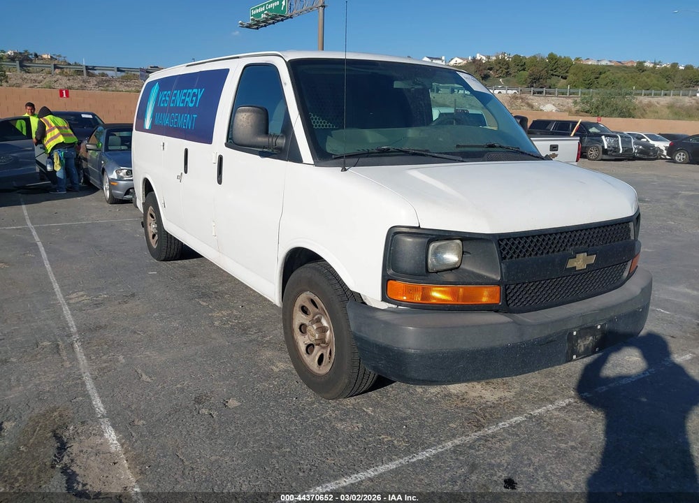 2012 CHEVROLET EXPRESS 1500 WORK VAN VIN: 1GCSGAFX8C1103910