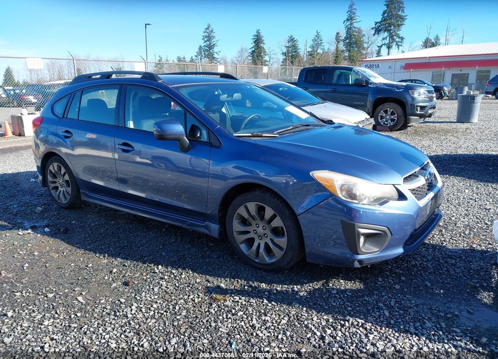 2012 SUBARU IMPREZA 2.0I SPORT PREMIUM VIN: JF1GPAL64CH210080
