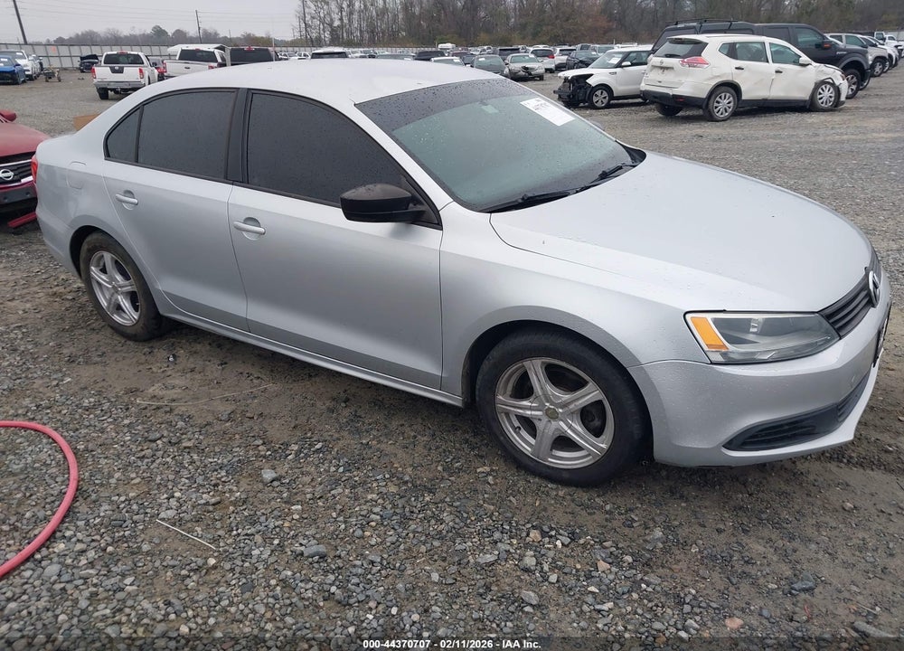 2012 VOLKSWAGEN JETTA 2.0L S VIN: 3VW2K7AJ3CM326330