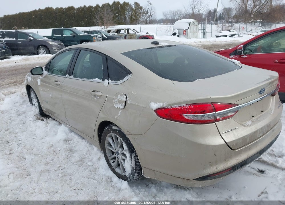 2017 FORD FUSION HYBRID SE VIN: 3FA6P0LU6HR301992