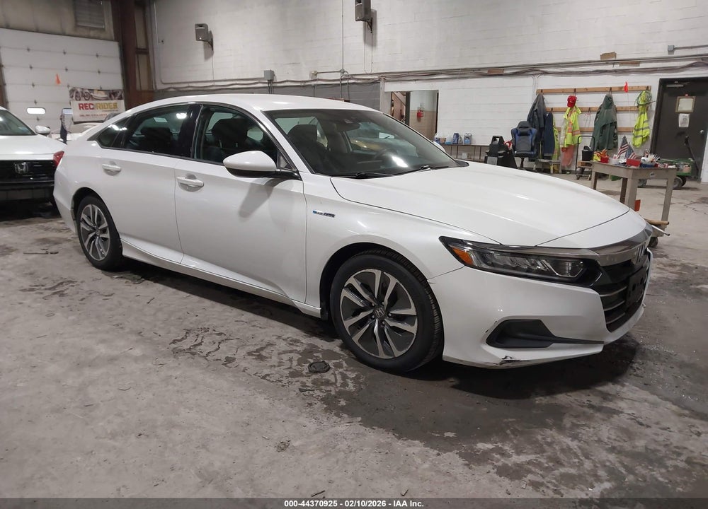2021 HONDA ACCORD HYBRID VIN: 1HGCV3F12MA003418