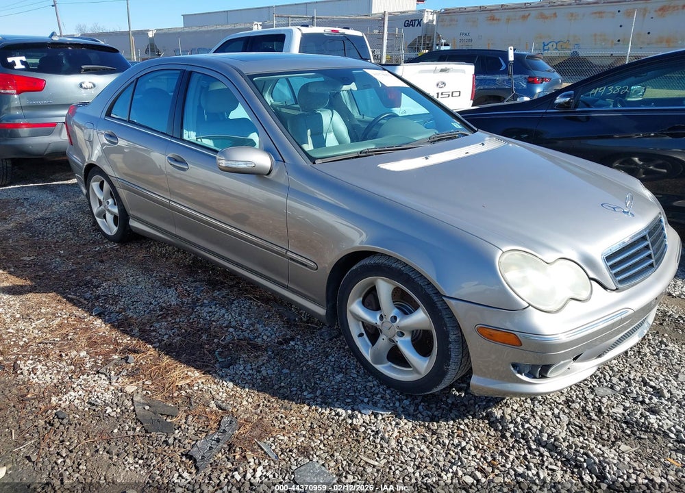 2005 MERCEDES-BENZ C 230 KOMPRESSOR SPORT VIN: WDBRF40J85F641776