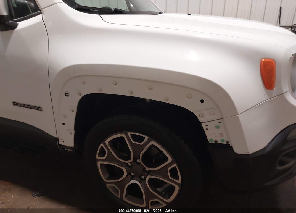 2016 JEEP RENEGADE LIMITED VIN: ZACCJBDT0GPC60039