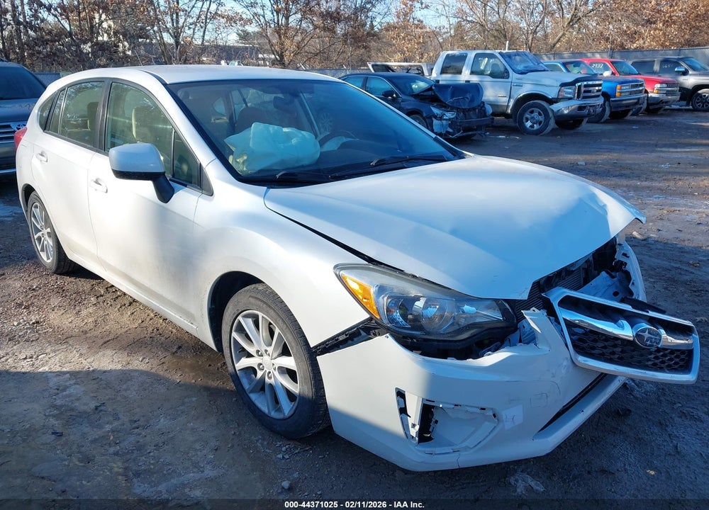 2013 SUBARU IMPREZA 2.0I PREMIUM VIN: JF1GPAC63DH801390
