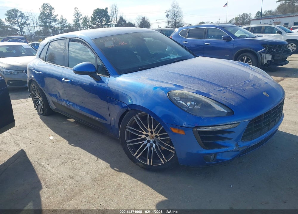 2018 PORSCHE MACAN S VIN: WP1AB2A57JLB30117