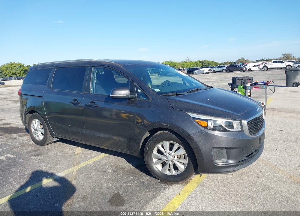 2016 KIA SEDONA LX VIN: KNDMB5C16G6159514