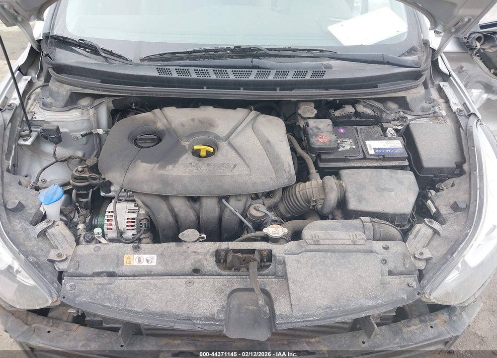 2014 HYUNDAI ELANTRA LIMITED VIN: 5NPDH4AE7EH456468