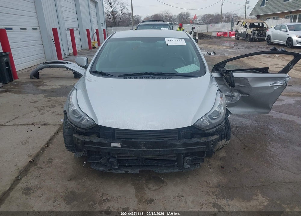 2014 HYUNDAI ELANTRA LIMITED VIN: 5NPDH4AE7EH456468