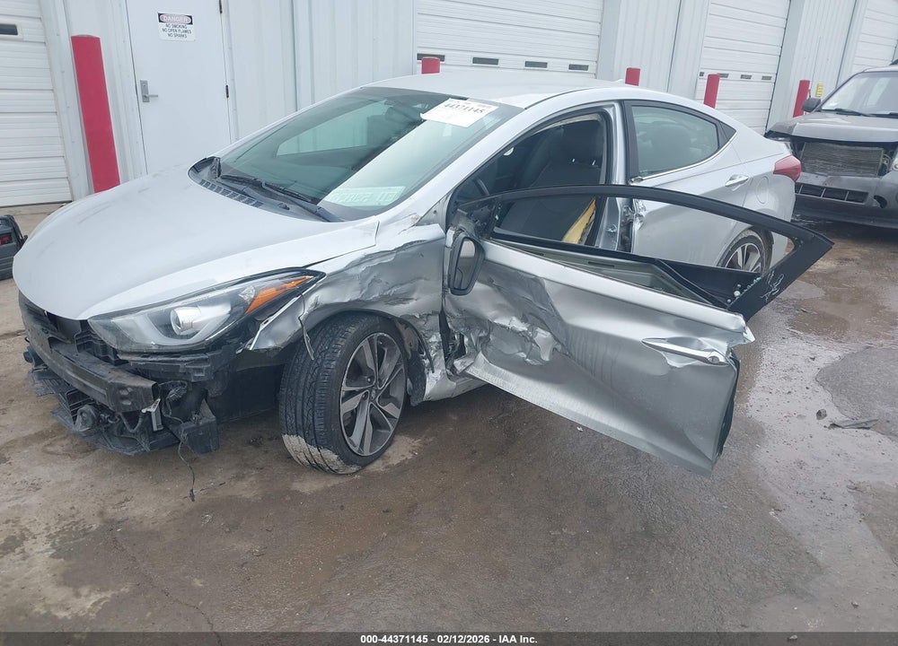 2014 HYUNDAI ELANTRA LIMITED VIN: 5NPDH4AE7EH456468