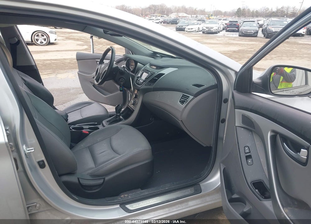 2014 HYUNDAI ELANTRA LIMITED VIN: 5NPDH4AE7EH456468