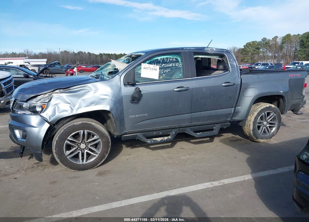 2020 CHEVROLET COLORADO 4WD  SHORT BOX LT VIN: 1GCGTCEN3L1147634