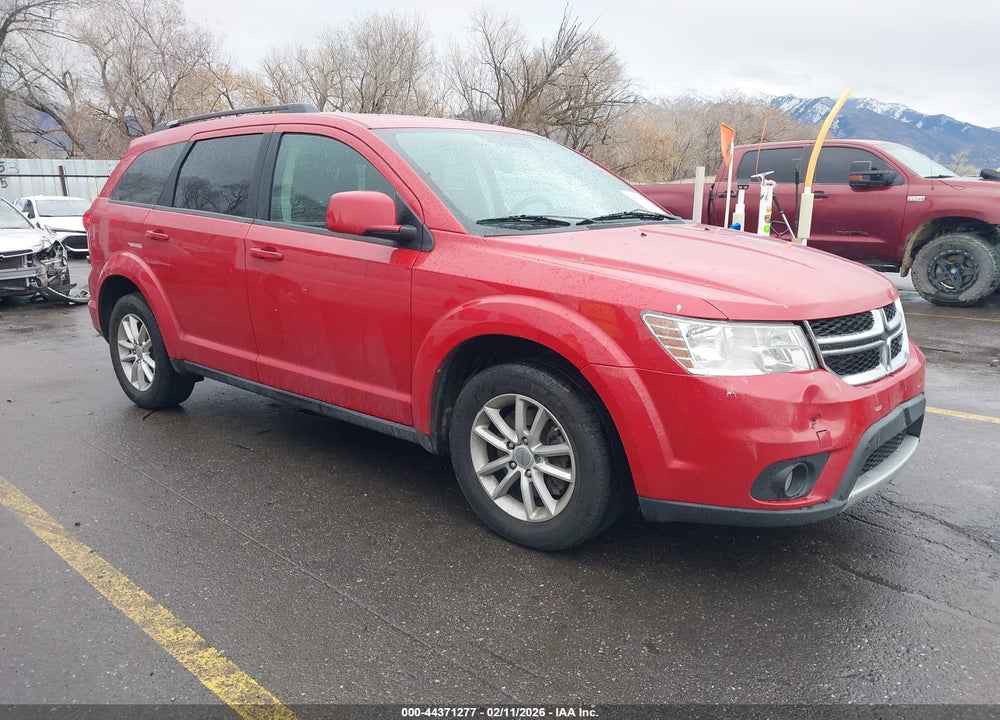 2014 DODGE JOURNEY SXT VIN: 3C4PDDBGXET175452