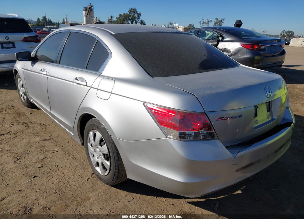 2008 HONDA ACCORD 2.4 LX VIN: 1HGCP26398A053616