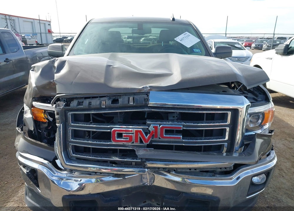 2015 GMC SIERRA 1500 SLE VIN: 3GTP1UEC6FG167067