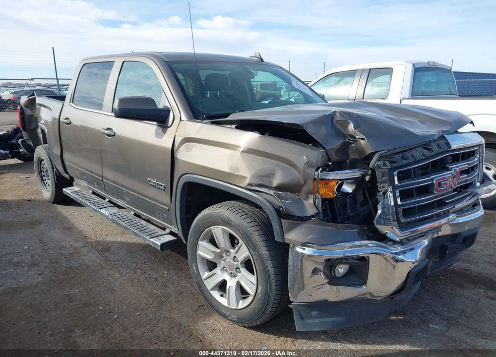 2015 GMC SIERRA 1500 SLE VIN: 3GTP1UEC6FG167067