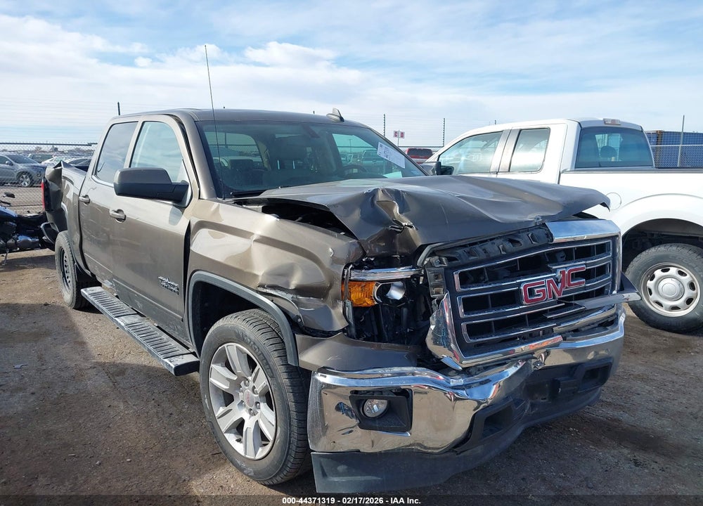 2015 GMC SIERRA 1500 SLE VIN: 3GTP1UEC6FG167067