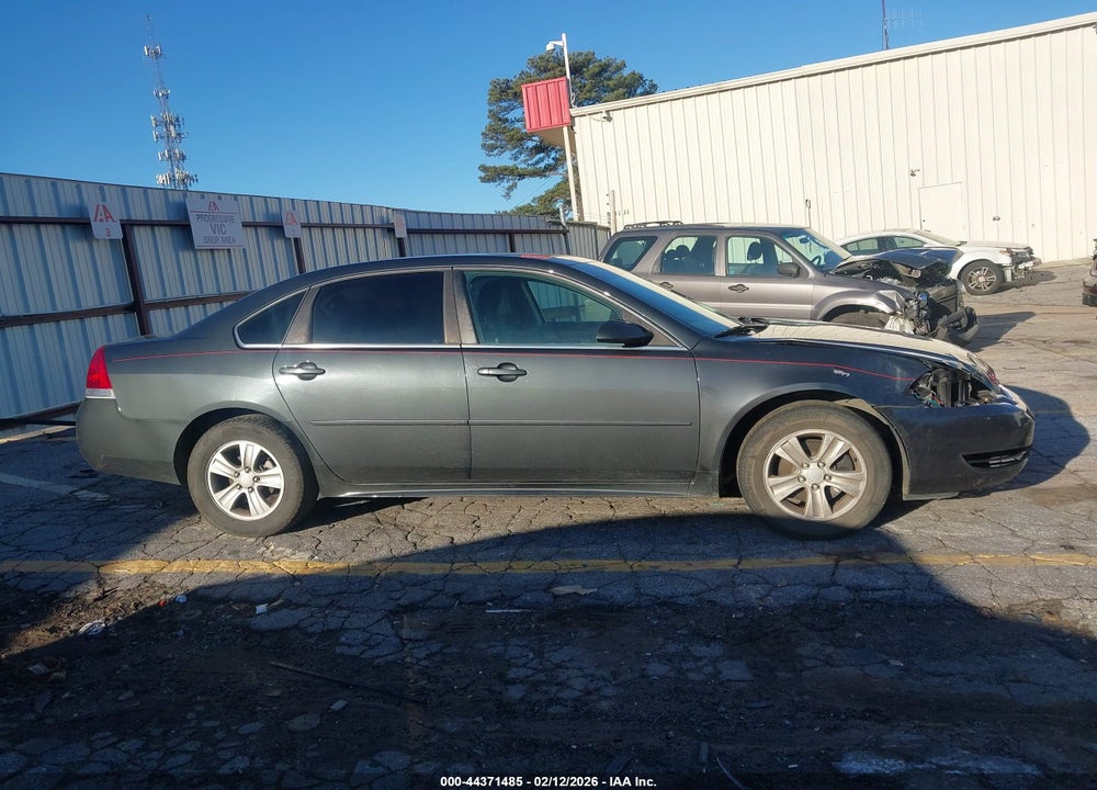 2012 CHEVROLET IMPALA LS VIN: 2G1WF5E39C1302722