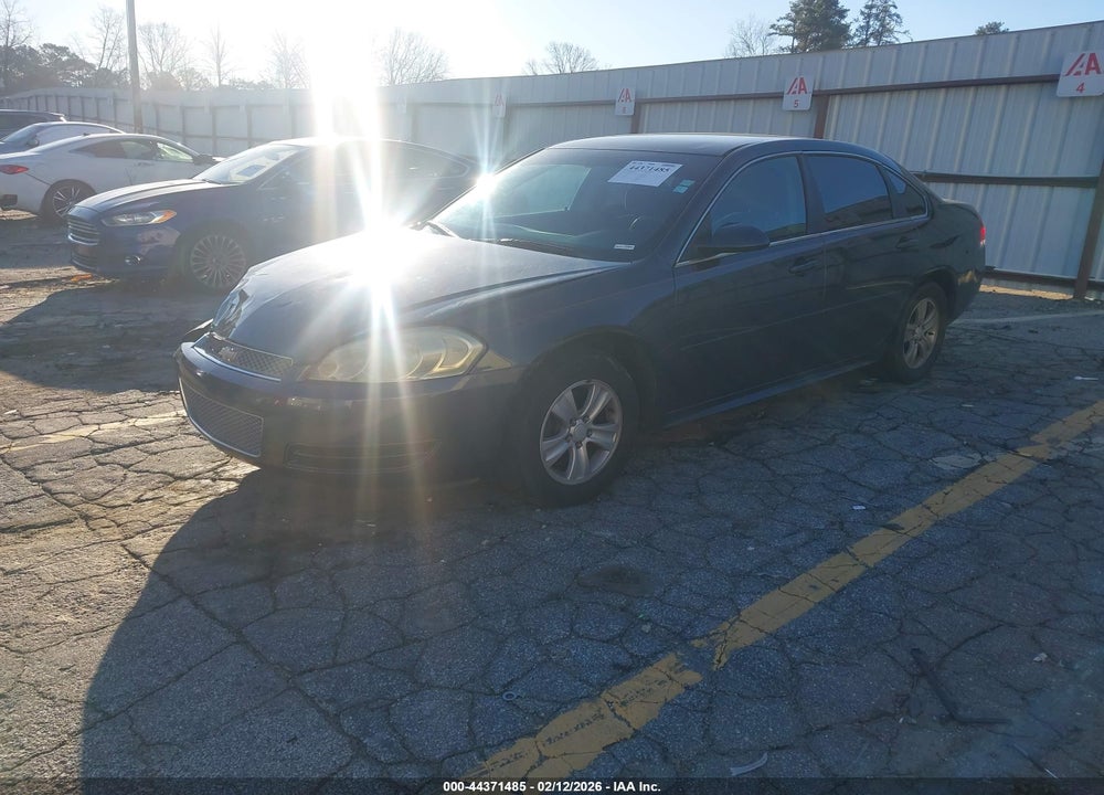 2012 CHEVROLET IMPALA LS VIN: 2G1WF5E39C1302722