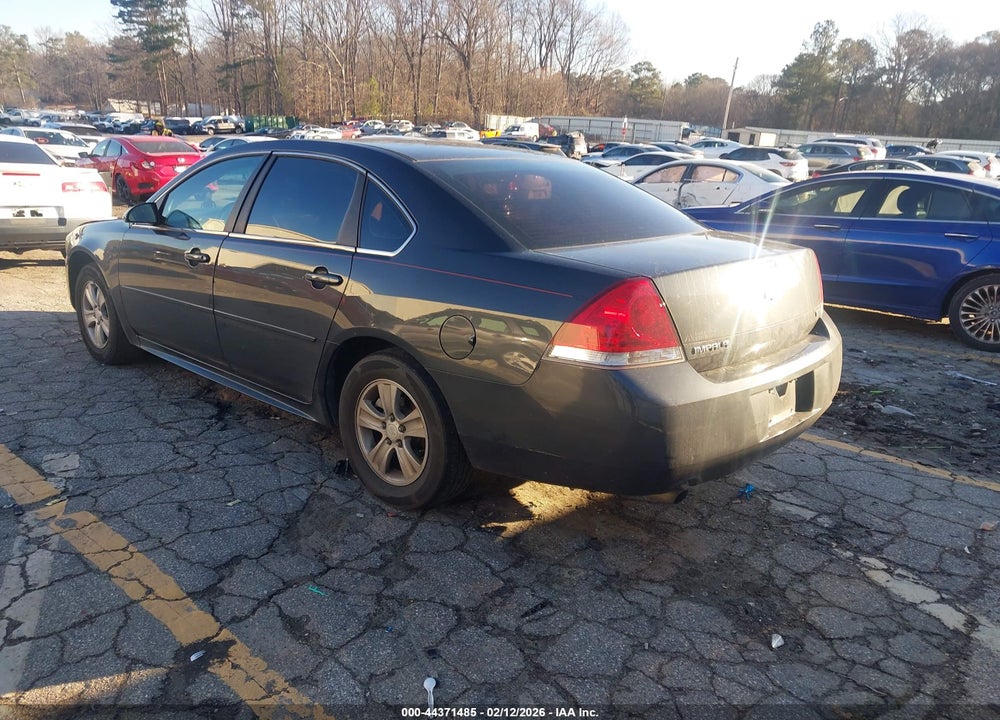 2012 CHEVROLET IMPALA LS VIN: 2G1WF5E39C1302722