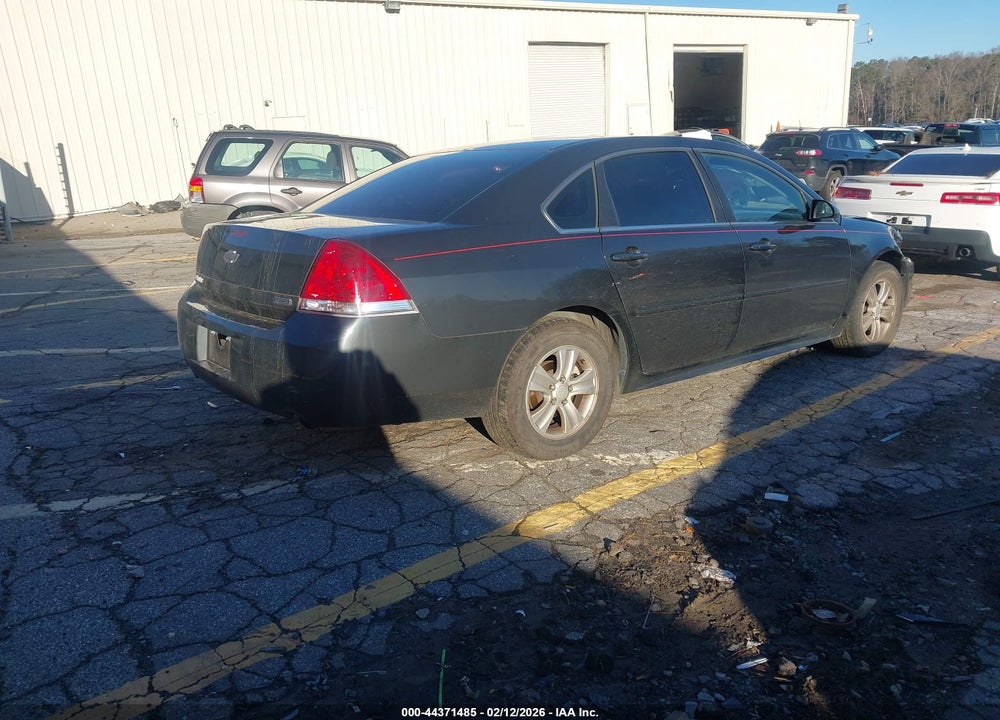 2012 CHEVROLET IMPALA LS VIN: 2G1WF5E39C1302722