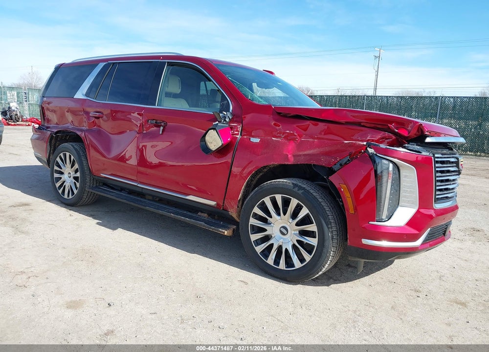 2025 CADILLAC ESCALADE PREMIUM LUXURY PLATINUM VIN: 1GYS9DRL0SR405836