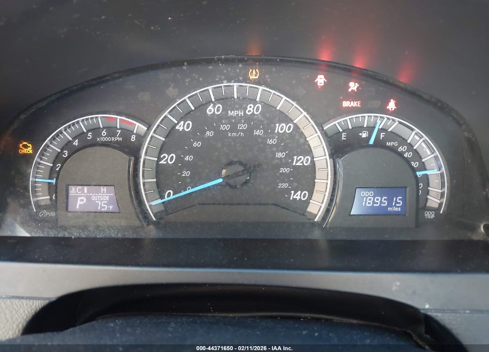 2013 TOYOTA CAMRY SE VIN: 4T1BF1FK5DU298271