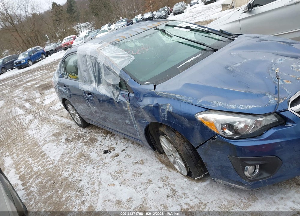 2012 SUBARU IMPREZA 2.0I PREMIUM VIN: JF1GJAB65CH015821