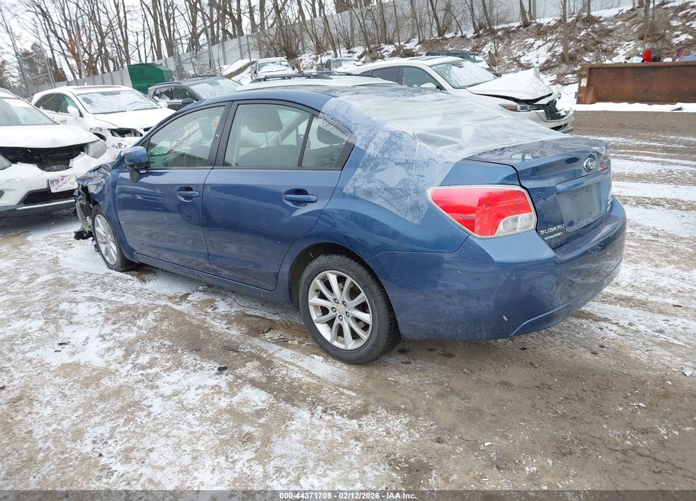 2012 SUBARU IMPREZA 2.0I PREMIUM VIN: JF1GJAB65CH015821