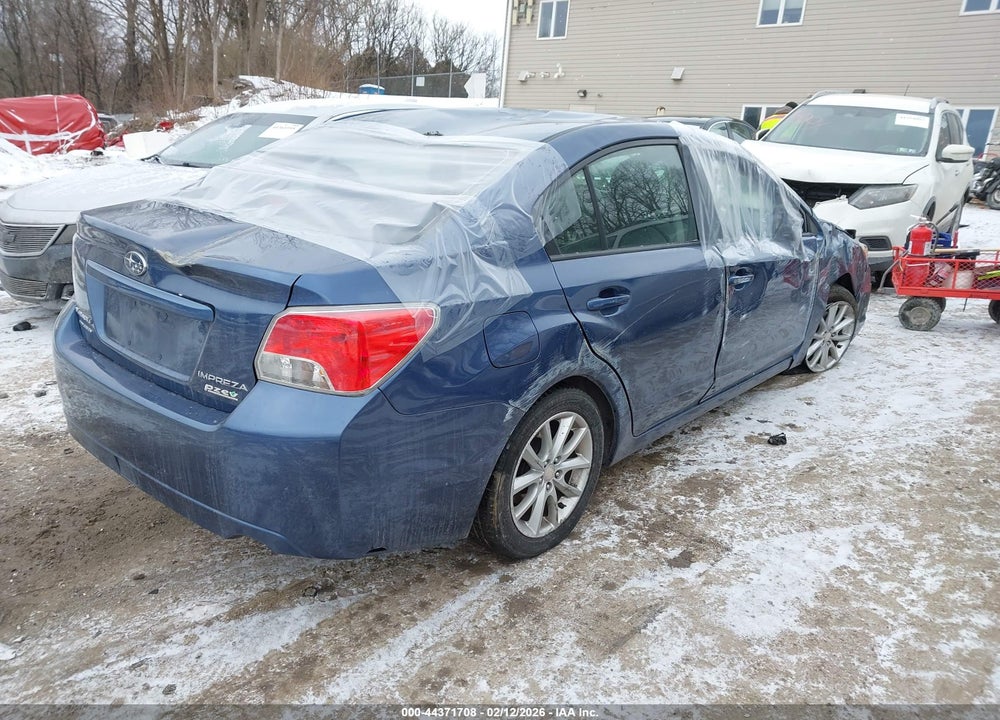 2012 SUBARU IMPREZA 2.0I PREMIUM VIN: JF1GJAB65CH015821