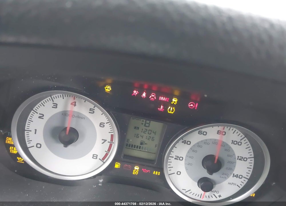 2012 SUBARU IMPREZA 2.0I PREMIUM VIN: JF1GJAB65CH015821