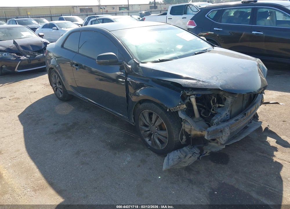 2012 KIA FORTE KOUP EX VIN: KNAFU6A20C5531978