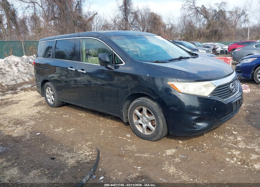 2012 NISSAN QUEST S VIN: JN8AE2KP6C9043645