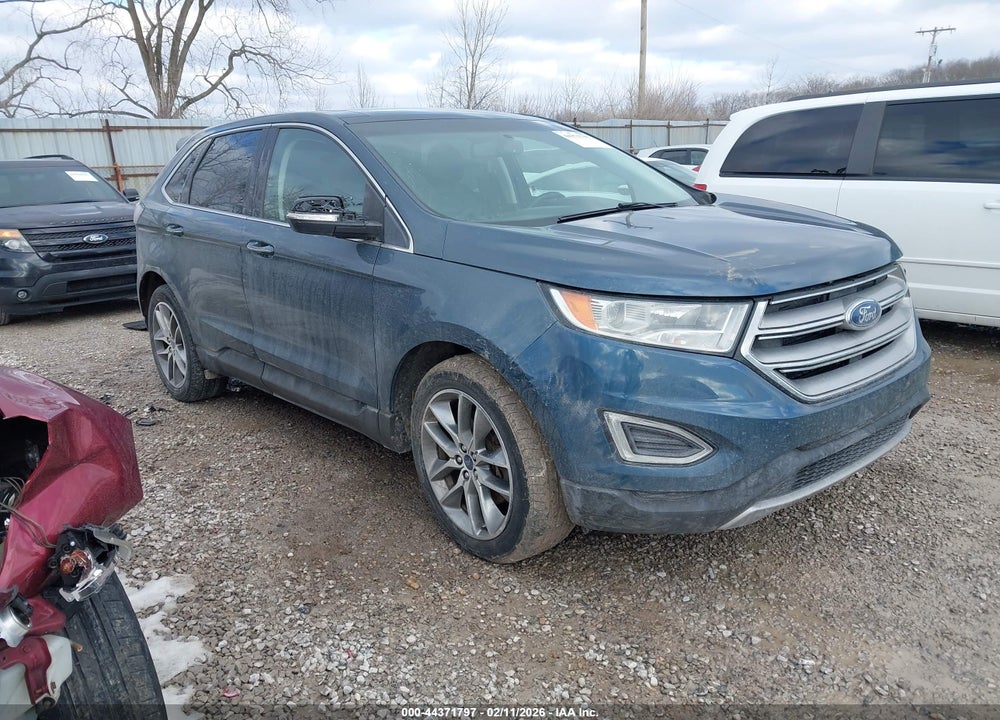 2016 FORD EDGE TITANIUM VIN: 2FMPK4K99GBB72012