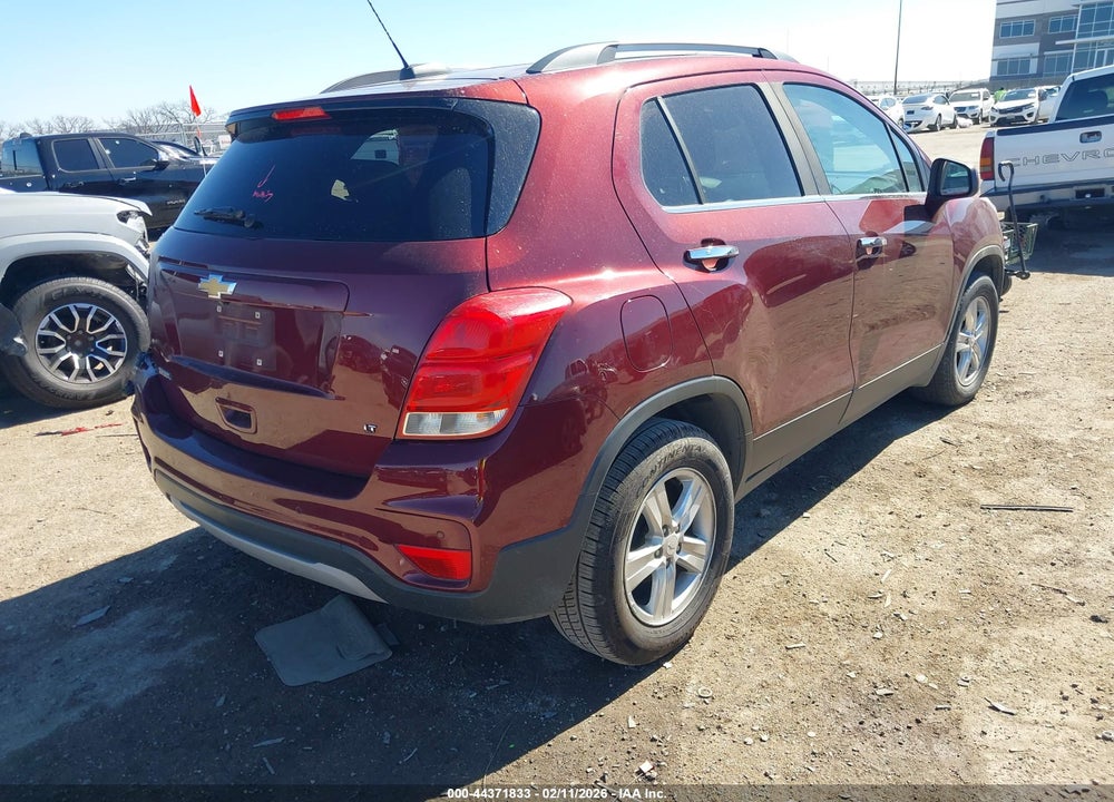 2017 CHEVROLET TRAX LT VIN: 3GNCJLSB1HL162574