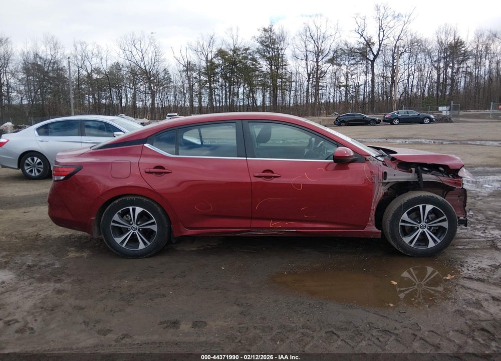 2022 NISSAN SENTRA SV XTRONIC CVT VIN: 3N1AB8CV3NY290769