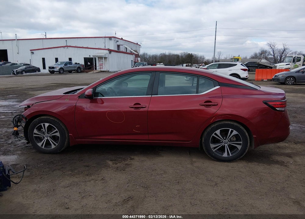 2022 NISSAN SENTRA SV XTRONIC CVT VIN: 3N1AB8CV3NY290769