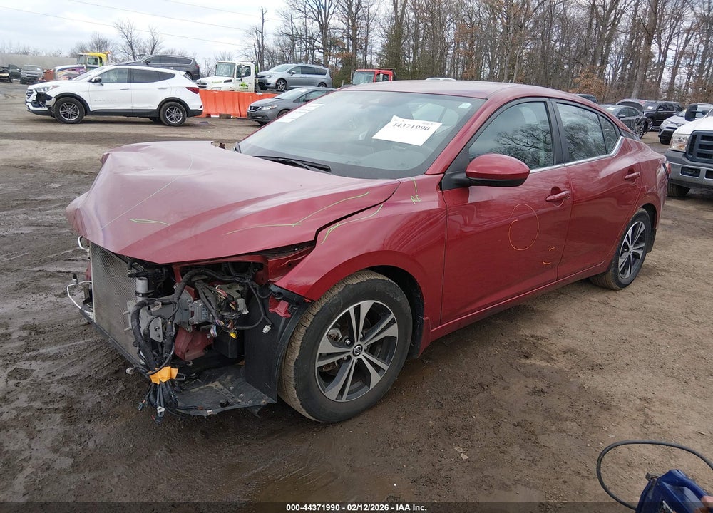 2022 NISSAN SENTRA SV XTRONIC CVT VIN: 3N1AB8CV3NY290769