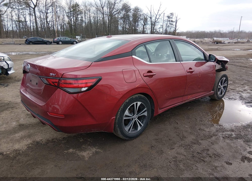 2022 NISSAN SENTRA SV XTRONIC CVT VIN: 3N1AB8CV3NY290769